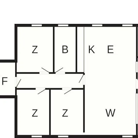 6 Person In Casa de Férias Hejls